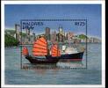 Malediven Malediven Block 388 mit 2862 postfrisch Schifffahrt MiNr. Block 388 mit 2862 postfrisch Schifffahrt -