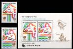 Korea Süd Korea Süd 1410-1411, Block 504 postfrisch MiNr. 1410-1411, Block 504 postfrisch -