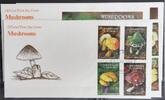 Dominica Dominica 1824-1831 und Block 260 und 261 gestempelt als FDC / Pilze MiNr. 1824-1831 und Block 260 und 261 gestempelt als FDC / P -