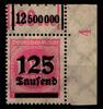 Deutsches Reich 291W OR postfrisch 1/11/1 - 1/5/1 vom Eckrand MiNr. 291W OR postfrisch 1/11/1 - 1/5/1 vom Eckrand