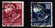 Fr. Zone Württemberg Fr. Zone Württemberg 51-52 gestempelt MiNr. 51-52 gestempelt -