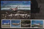 Malediven Malediven 3087-3090 und Block 412 postfrisch Luftfahrt MiNr. 3087-3090 und Block 412 postfrisch Luftfahrt -
