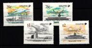 Singapur Singapur 629-632 postfrisch Flugzeuge MiNr. 629-632 postfrisch Flugzeuge -