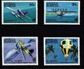 Antigua Barbuda Antigua Barbuda 737-740 postfrisch Flugzeuge MiNr. 737-740 postfrisch Flugzeuge -