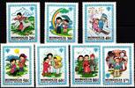 Mongolei Mongolei 1348-1354 postfrisch Jahr des KIndes MiNr. 1348-1354 postfrisch Jahr des KIndes -