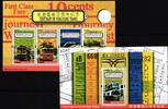 Hongkong Hongkong Block 128 und 129 postfrisch Eisenbahn MiNr. Block 128 und 129 postfrisch Eisenbahn -