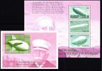 Nevis Nevis 1539-1541 und Block 182 postfrisch Kleinbogen / Zeppelin MiNr. 1539-1541 und Block 182 postfrisch Kleinbogen / Zeppelin -