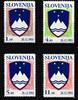 Slowenien Slowenien 2-5 postfrisch MiNr. 2-5 postfrisch -