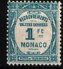 Monaco Portomarken Monaco Portomarken P25 mit Falz MiNr. P25 mit Falz -