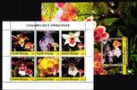 Guinea Bissau Guinea Bissau 2734-2739 und Block 459 postfrisch Kleinbogen / Pilze MiNr. 2734-2739 und Block 459 postfrisch Kleinbogen / Pilze -