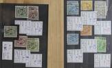 Bizone Bizone Lot aus Marken mit besserer Zähnung gestempelt und 32 PF III MiNr. Lot aus Marken mit besserer Zähnung gestempelt und 32 -