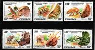 Kambodscha Kambodscha 1486-1491 postfrisch Prähistorische Tiere Dinosaurier MiNr. 1486-1491 postfrisch Prähistorische Tiere Dinosaurier -