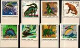 Vietnam Vietnam 1007-1014 U postfrisch Prähistorische Tiere Dinosaurier MiNr. 1007-1014 U postfrisch Prähistorische Tiere Dinosaurier -