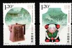 China Volksrepublik China Volksrepublik 4325-4326 postfrisch Traditionelle Figur MiNr. 4325-4326 postfrisch Traditionelle Figur -