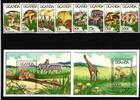 Uganda Uganda 667-674 und Block 95 und 96 postfrisch Pilze MiNr. 667-674 und Block 95 und 96 postfrisch Pilze -