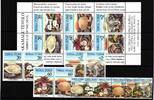Tonga Tonga 1494-1505 und Kleinbogen postfrisch Sechserstreifen und Paare /Pilz MiNr. 1494-1505 und Kleinbogen postfrisch Sechserstrei -
