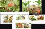 Antigua Barbuda Antigua Barbuda 1258-1265 und Block 162 und 163 postfrisch Pilze MiNr. 1258-1265 und Block 162 und 163 postfrisch Pilze -