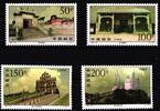 China Volksrepublik China Volksrepublik 2859-2862 postfrisch Baudenkmäler in Macau MiNr. 2859-2862 postfrisch Baudenkmäler in Macau -