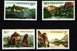 China Volksrepublik China Volksrepublik 3530-3533 postfrisch Danxia-Gebirge MiNr. 3530-3533 postfrisch Danxia-Gebirge -