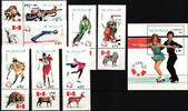 Nicaragua Nicaragua 2843-2849 und Block 176 postfrisch Olympische Spiele MiNr. 2843-2849 und Block 176 postfrisch Olympische Spiele -
