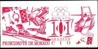 Monaco Monaco 2141-2148 postfrisch Markenheft 10 / Olympische Spiele MiNr. 2141-2148 postfrisch Markenheft 10 / Olympische Spiele -