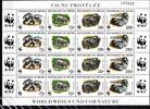 Benin Benin 1159-1162 postfrisch Zusammendruckbogen / WWF MiNr. 1159-1162 postfrisch Zusammendruckbogen / WWF -