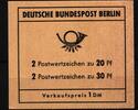 Berlin MH 7b postfrisch MiNr. MH 7b postfrisch