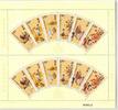 China Volksrepublik China Volksrepublik 5025-5030 postfrisch Kleinbogen dubbel MiNr. 5025-5030 postfrisch Kleinbogen dubbel -