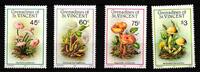 St. Vincent Grenadinen St. Vincent Grenadinen 493-496 postfrisch Pilze MiNr. 493-496 postfrisch Pilze -