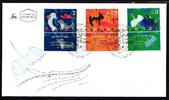 Israel Israel 1411-1413 gestempelt Ersttagsbrief/ FDC MiNr. 1411-1413 gestempelt Ersttagsbrief/ FDC -