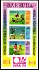 Barbuda Barbuda Block 8 geschnitten postfrisch Fußball WM 1974 MiNr. Block 8 geschnitten postfrisch Fußball WM 1974 -