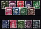 Berlin Berlin 254-265 gestempelt mit einheitlichem Sonderstempel MiNr. 254-265 gestempelt mit einheitlichem Sonderstempel -