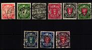 Danzig Danzig 193-201 gestempelt MiNr. 193-201 gestempelt -