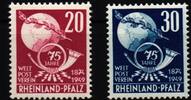 Fr. Zone Rheinland-Pfalz Fr. Zone Rheinland-Pfalz 51-52 postfrisch MiNr. 51-52 postfrisch -