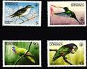Dominica Dominica 836-839 postfrisch Vögel MiNr. 836-839 postfrisch Vögel -