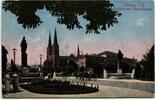 AK Freiburg i. B. Partie an der Kaiserbrücke Feldpost 1918 gebraucht -