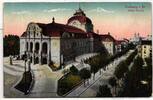 AK Freiburg i. B. Neues Theater Feldpost 1918 gebraucht -