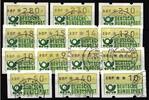 BRD Automatenmarken BRD Automatenmarken 1.1 hu VS 1 gestempelt MiNr. 1.1 hu VS 1 gestempelt -
