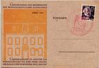Französische Zone Rheinland-Pfalz 5 auf Postkarte -