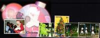 Nevis Nevis 2171-2174 und Block 266 postfrisch Weihnachten MiNr. 2171-2174 und Block 266 postfrisch Weihnachten -