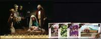 Montserrat Montserrat 1492-1495 und Block 130 postfrisch Weihnachten MiNr. 1492-1495 und Block 130 postfrisch Weihnachten -