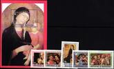 Antigua Barbuda Antigua Barbuda 3832-3836 und Block 552 postfrisch Weihnachten MiNr. 3832-3836 und Block 552 postfrisch Weihnachten -