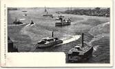 AK New York View form East River Bridge ungebraucht -
