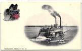 AK New York A Mississippi River Steamer ungebraucht -