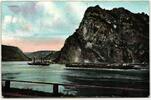 AK Loreley mit Schiffen 1911 gebraucht -