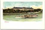 AK Koblenz Schloss mit Raddampfer ungebraucht -