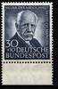 BRD Bund BRD Bund 176 postfrisch mit Unterrand vorgefaltet MiNr. 176 postfrisch mit Unterrand vorgefaltet -