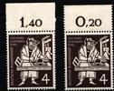 BRD Bund BRD Bund 198 postfrisch mit Oberrand dgz und ndgz MiNr. 198 postfrisch mit Oberrand dgz und ndgz -