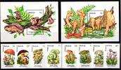 Antigua Barbuda Antigua Barbuda 1637-1644 und Block 234 und 235 postfrisch Pilze MiNr. 1637-1644 und Block 234 und 235 postfrisch Pilze -