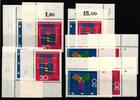 BRD BRD 521-522 postfrisch Ecke 1-4, FN 1-2 MiNr. 521-522 postfrisch Ecke 1-4, FN 1-2 -
